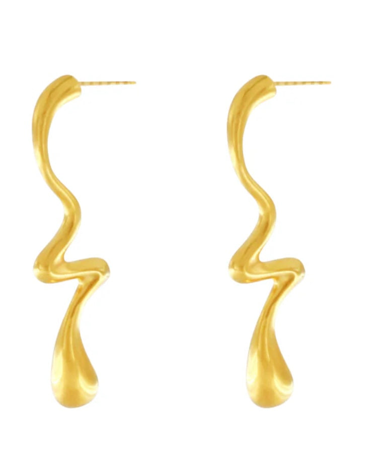 Statement øreringe med et tvist