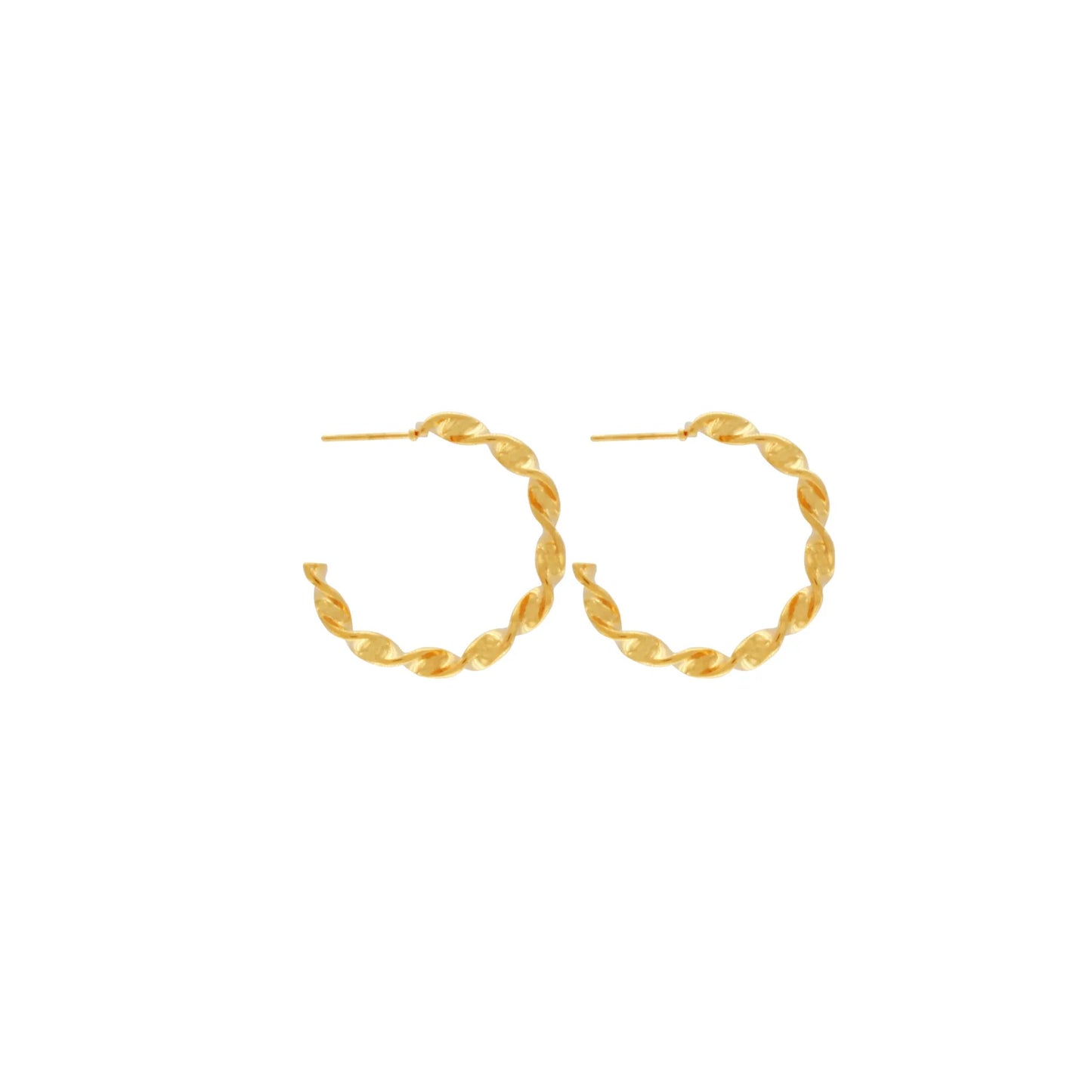 Snoet hoops, guld