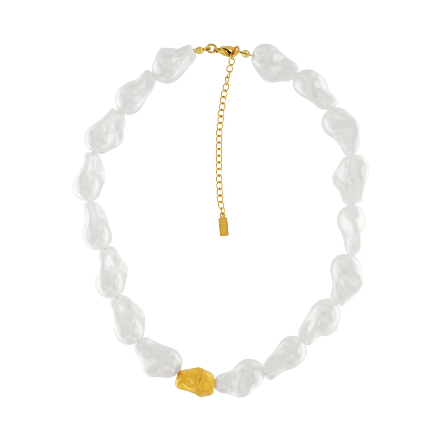 Kraftig perlehalskæde