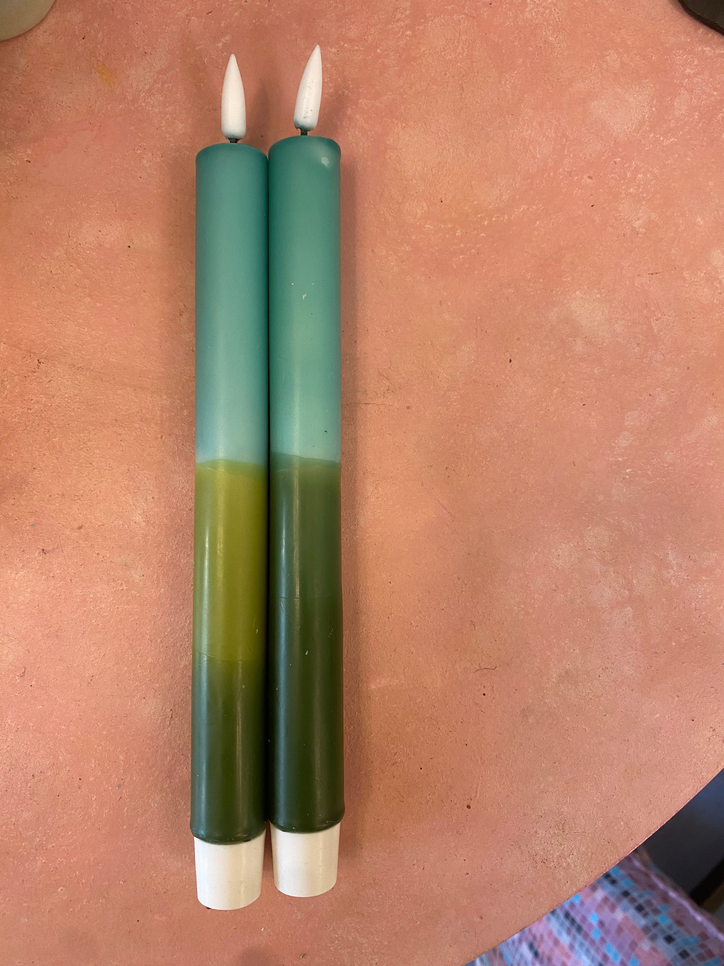 Led stagelys turkis/grøn