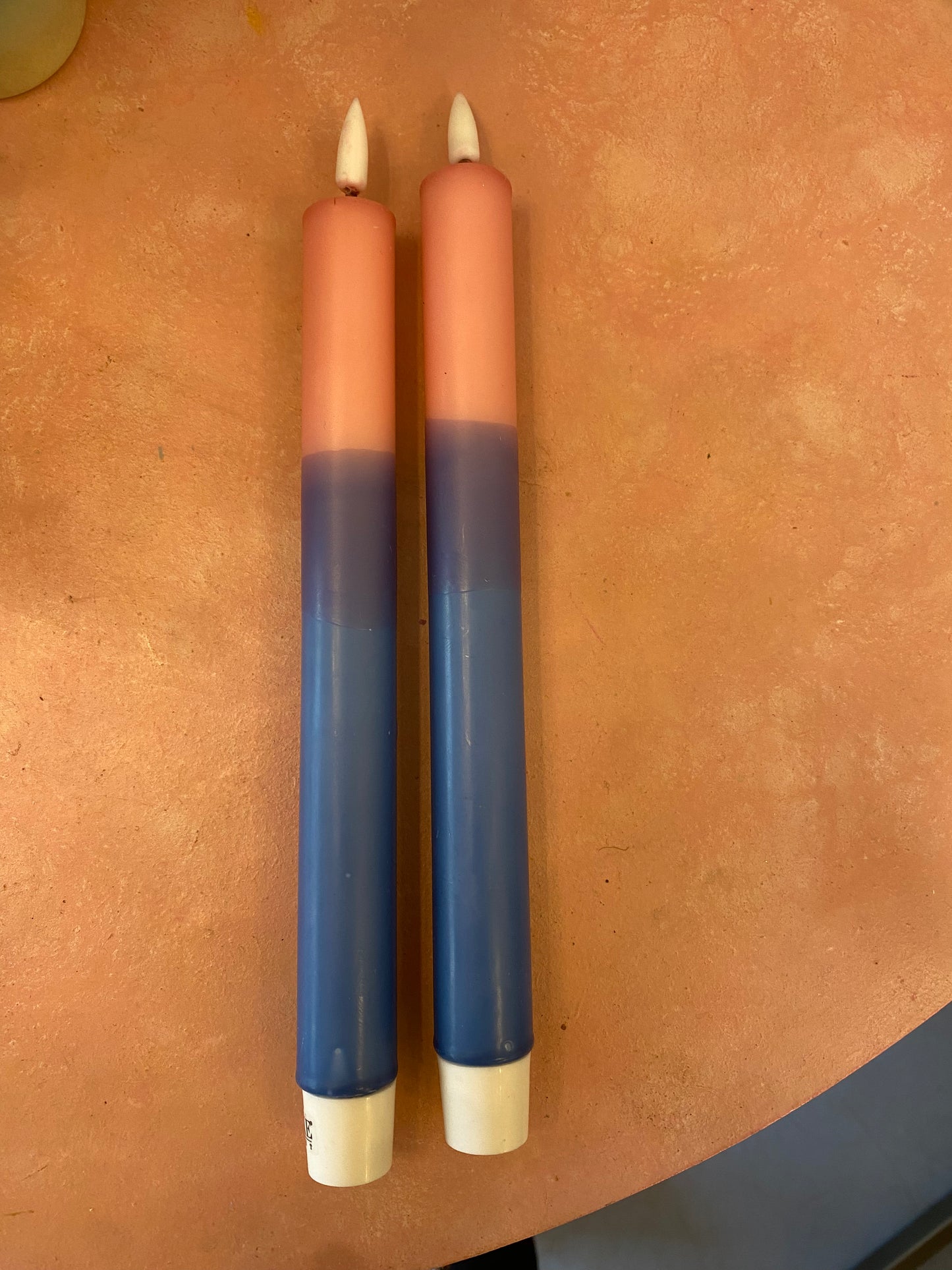 Led stage lys lyerød/blå