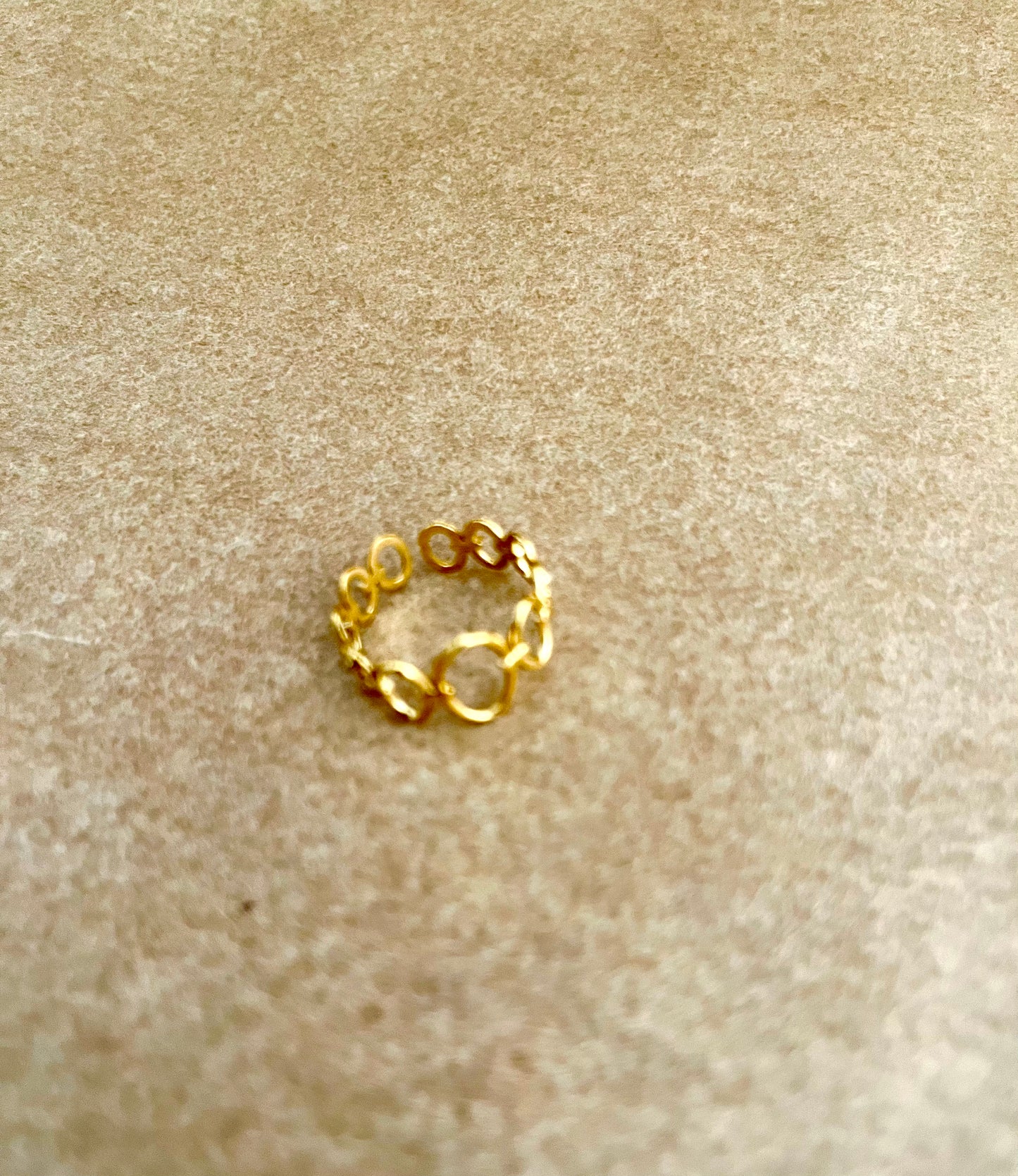 Ring med ovale cirkler