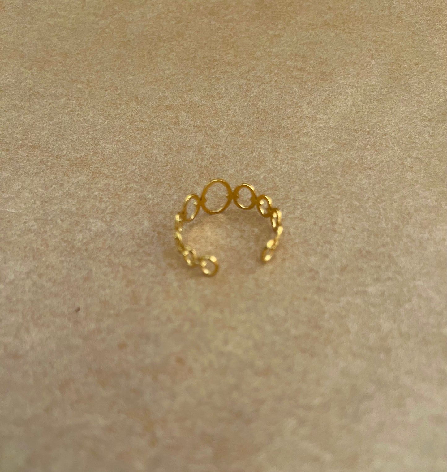 Ring med ovale cirkler