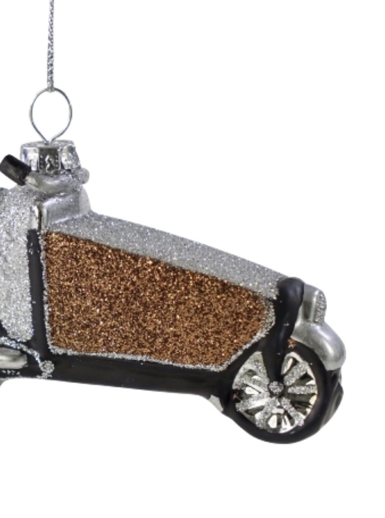 Ladcykel cykel i glas og glimmer