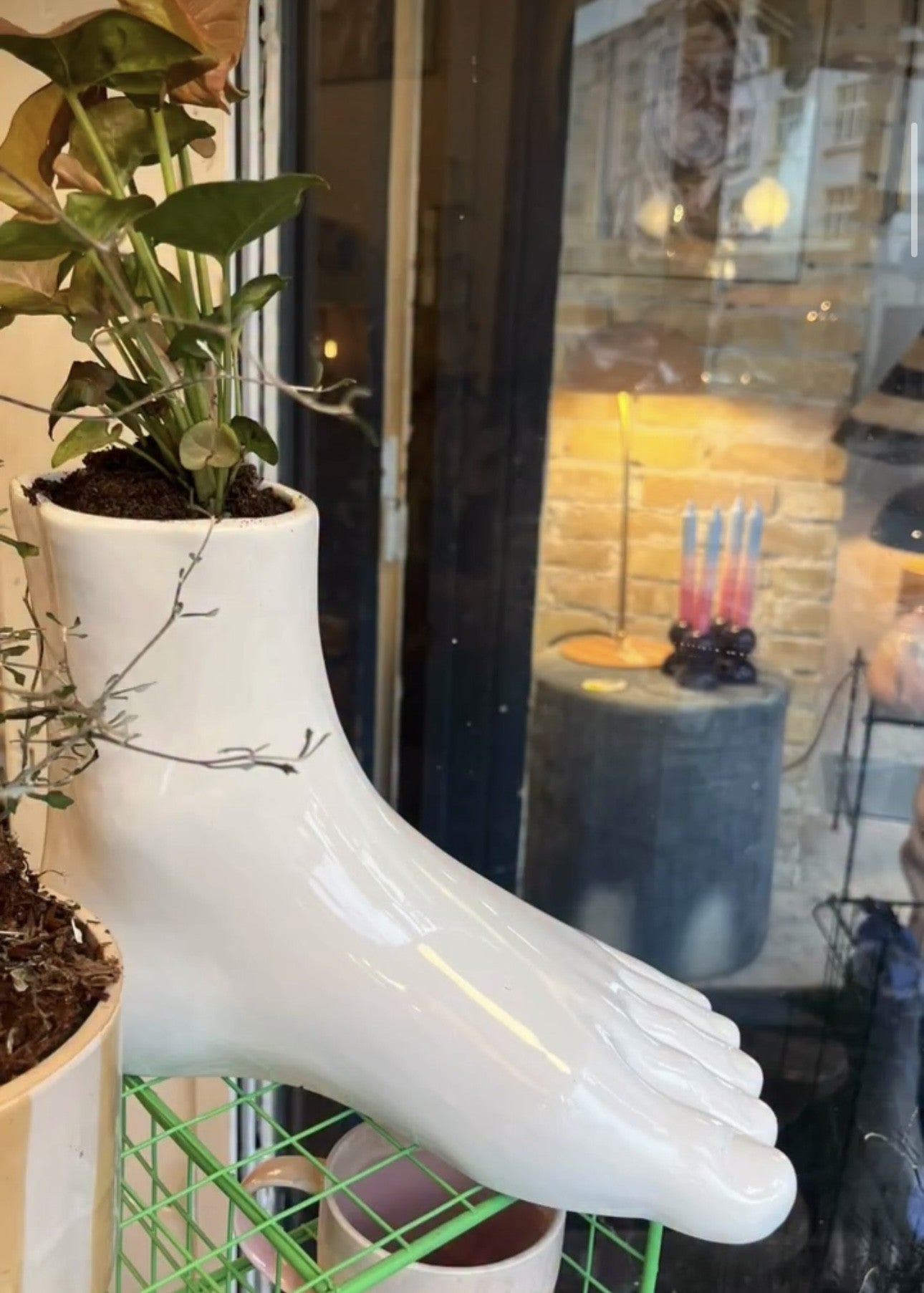 Vase keramik fod