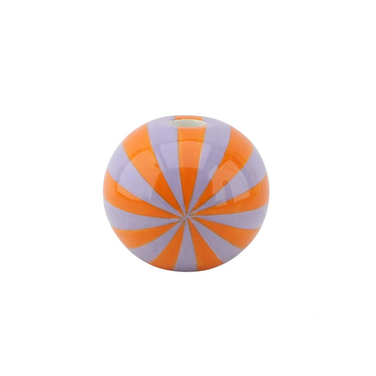 Cirkus lysestage orange og lilla