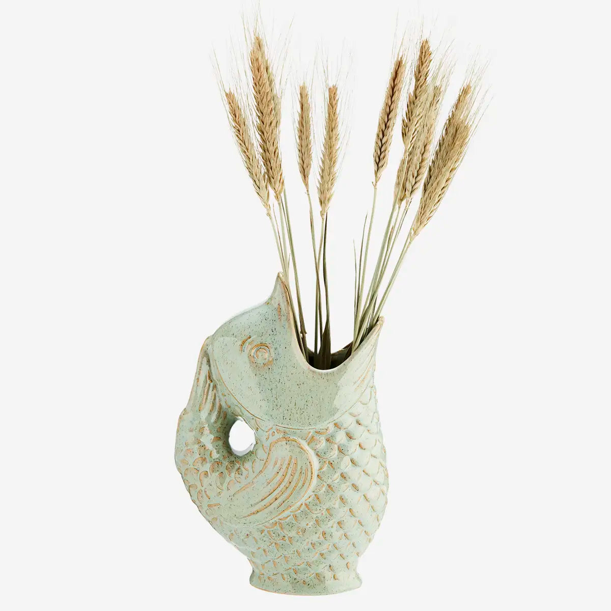 Keramik fiske vase