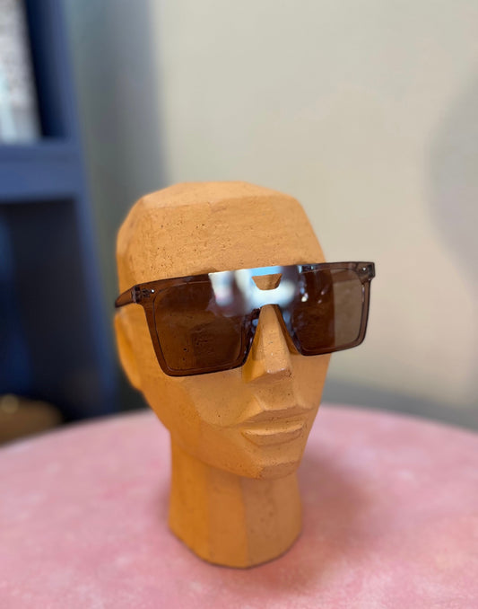 Akryl Solbriller i varm brun | UV400