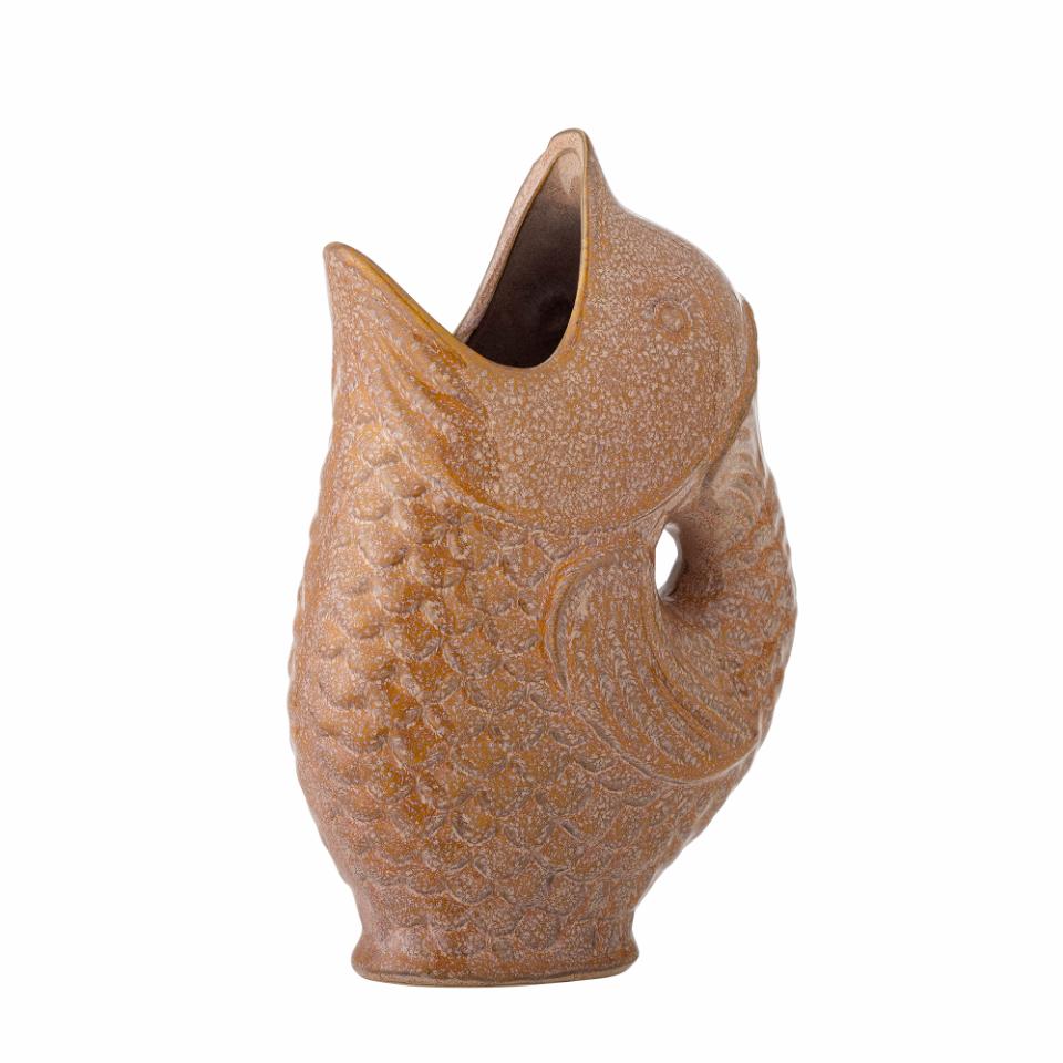 Fiske vase fra i stentøj