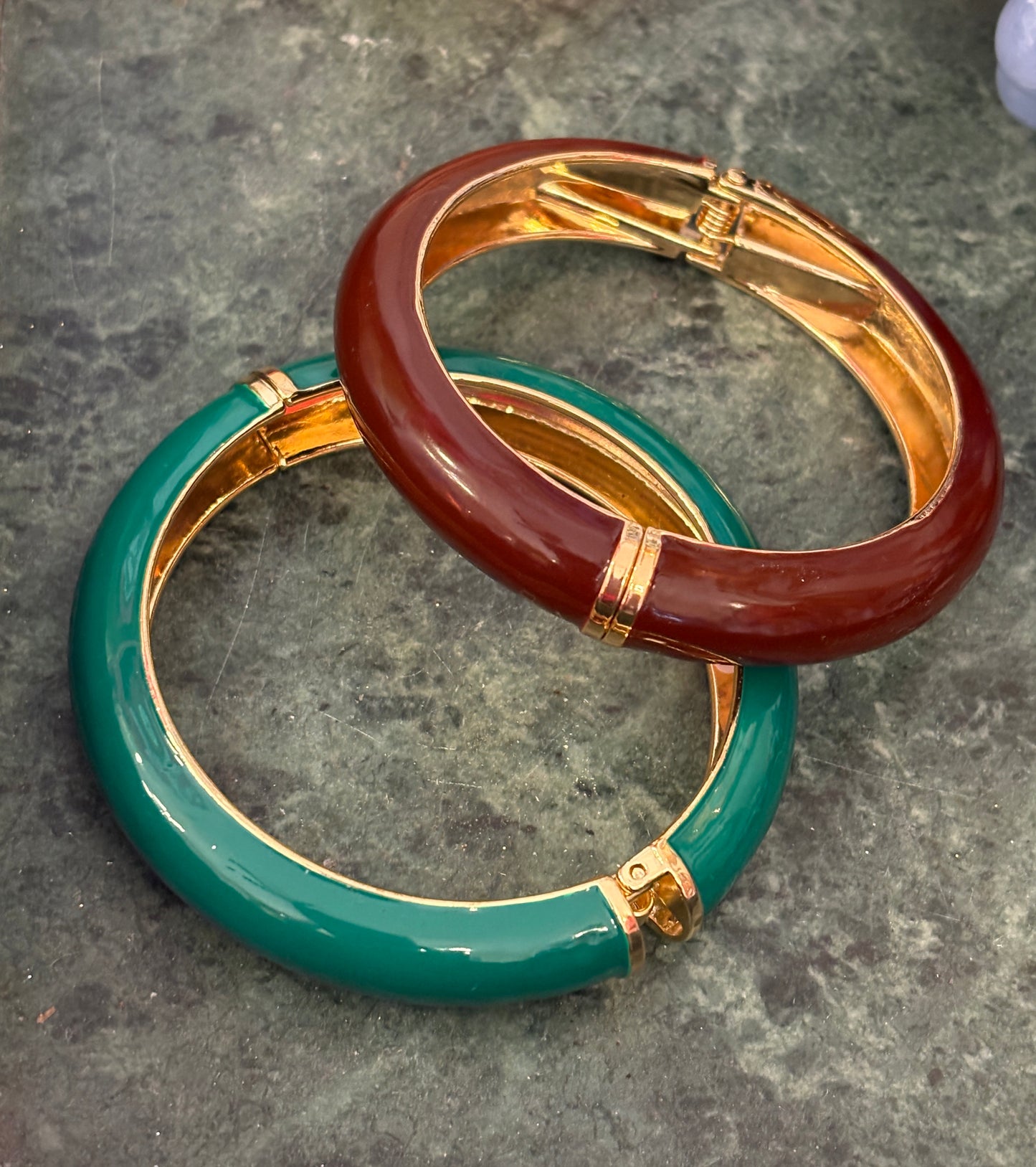 Elegant armbånd grønt