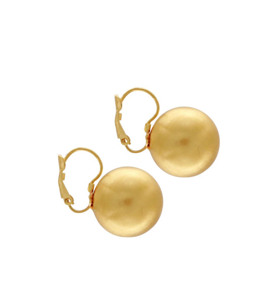 Store kugle øreringe