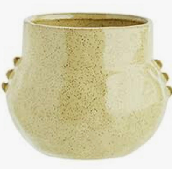 Keramik potte – Sart Gul | 15 x 12 cm