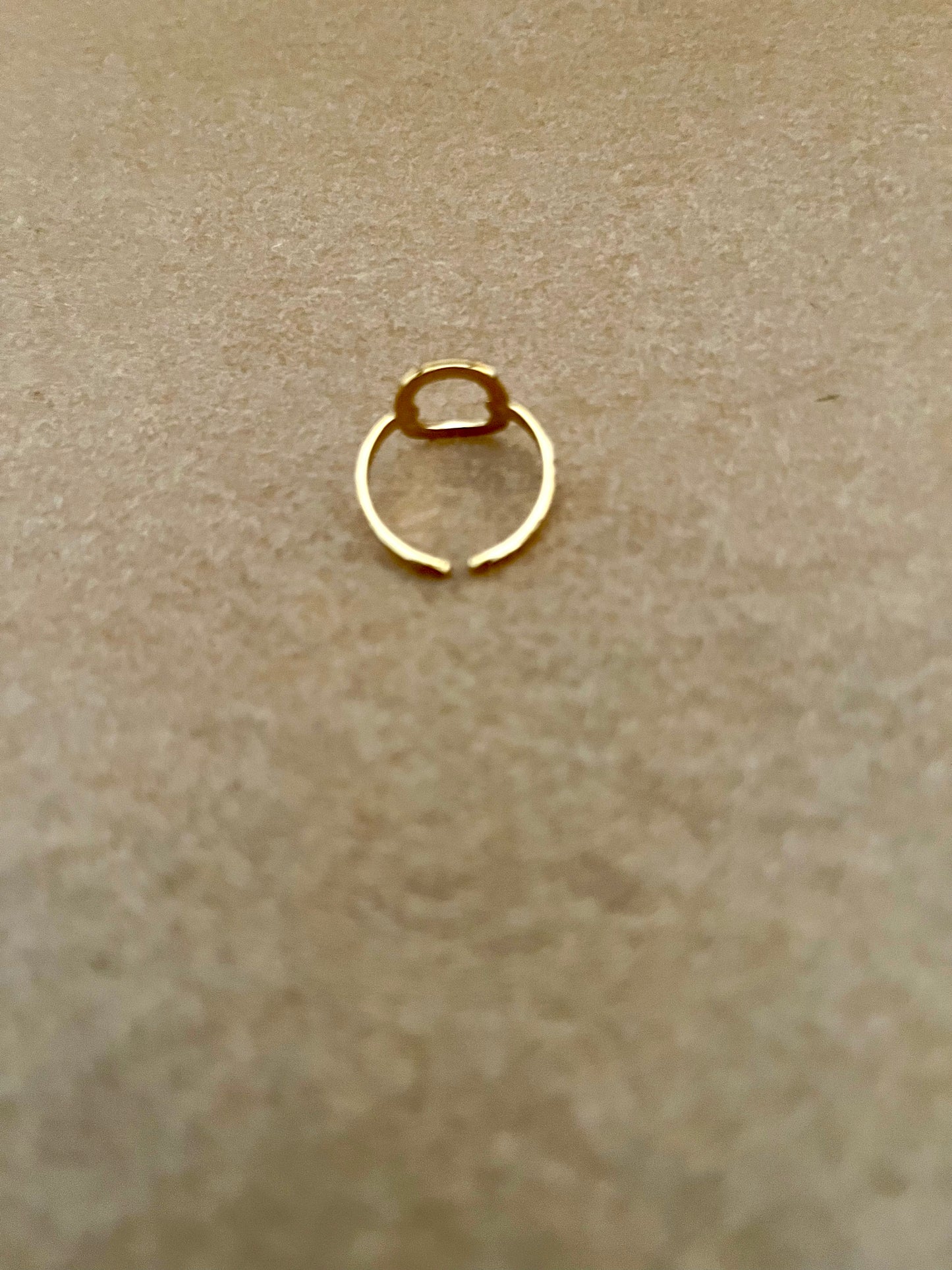 Åben oval ring