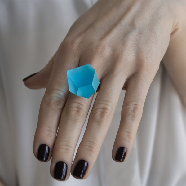 Fruit capri blue akryl top