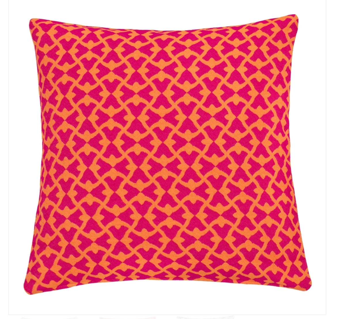 Pude i pink og orange