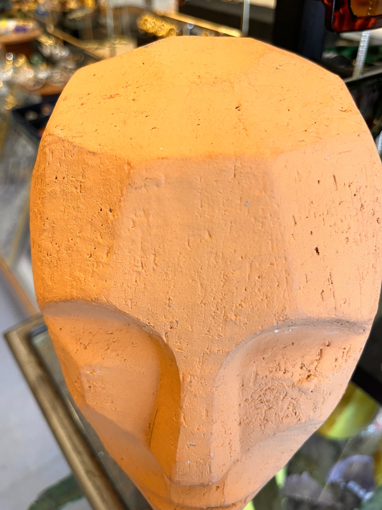 Terracotta hoved