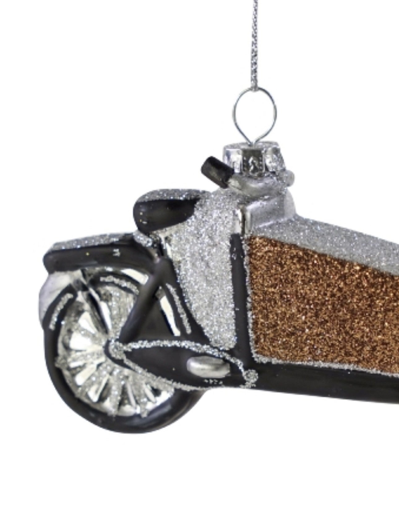 Ladcykel cykel i glas og glimmer