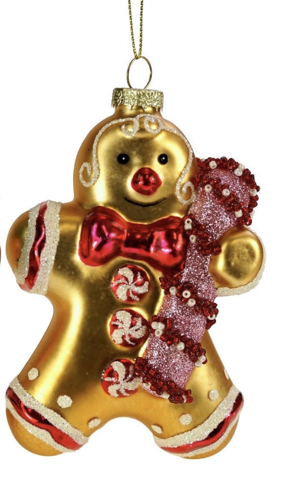 Brunkage med rød eller grøn sløjfe