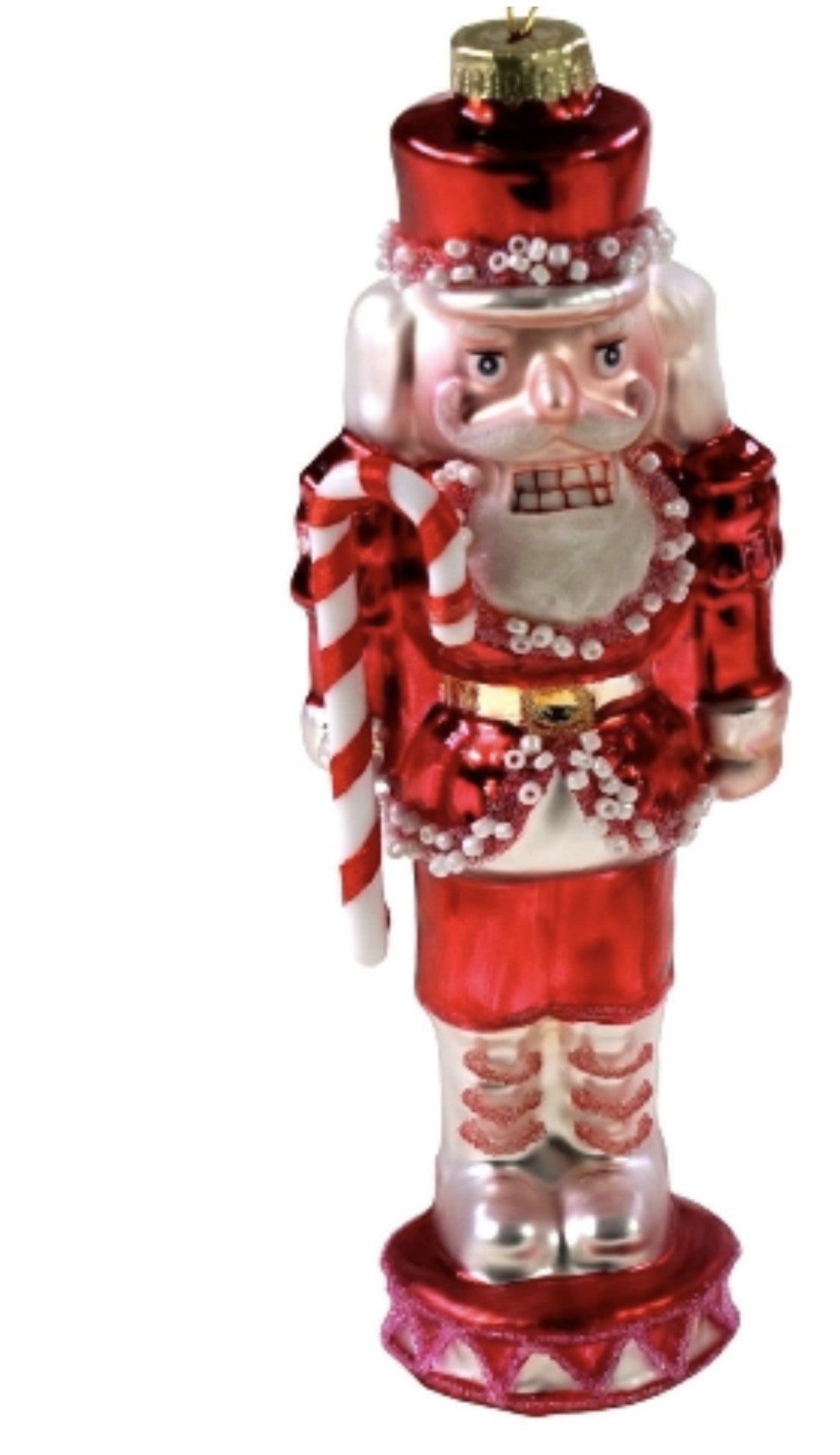 Nøddeknækker i glas til juletræet