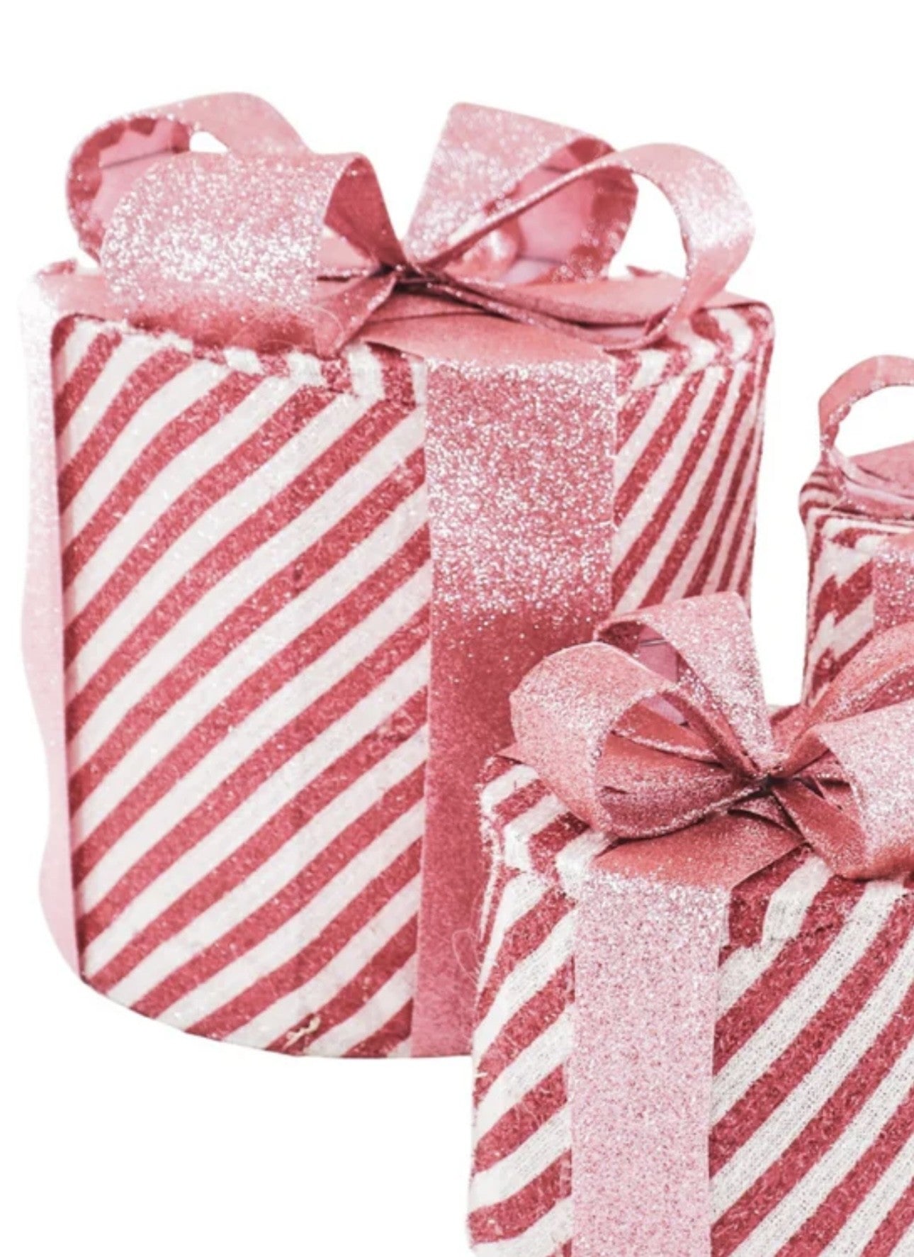 Runde gaver i tre størrelser med LED